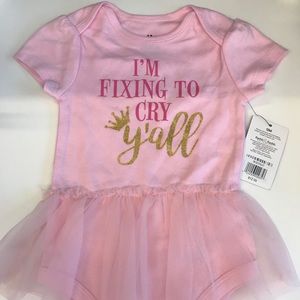 Baby girl onesie
